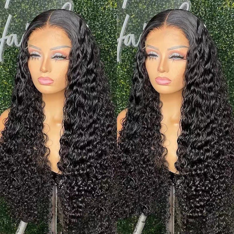 Glueless Curly Front Lace Wig(16inches)
