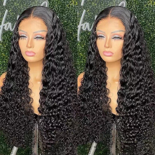 Glueless Curly Front Lace Wig(16inches)
