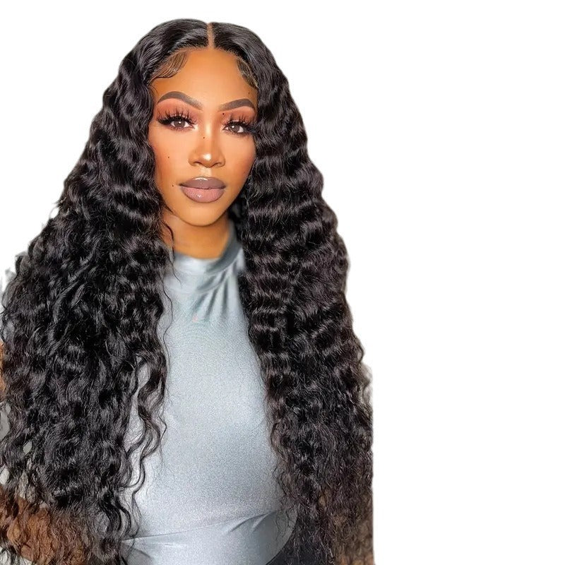 Black Glueless Synthetic Lace Front Wig – HD Lace, Ready-to-Wear, 16-32 Inch