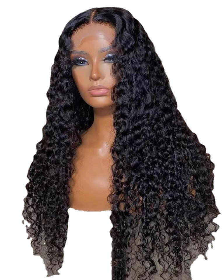 Glueless Curly Front Lace Wig(16inches)