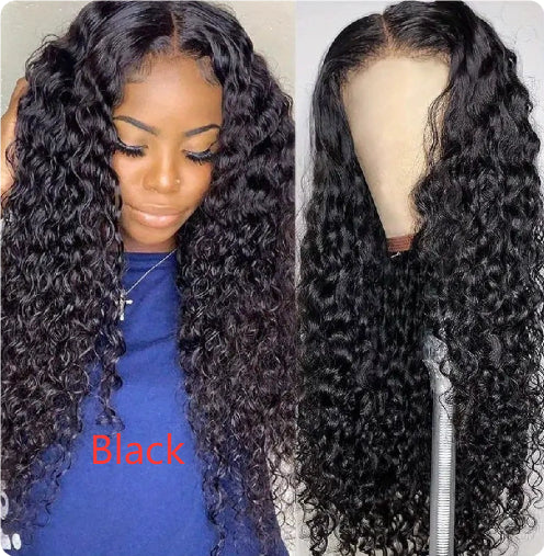 Black Glueless Synthetic Lace Front Wig – HD Lace, Ready-to-Wear, 16-32 Inch