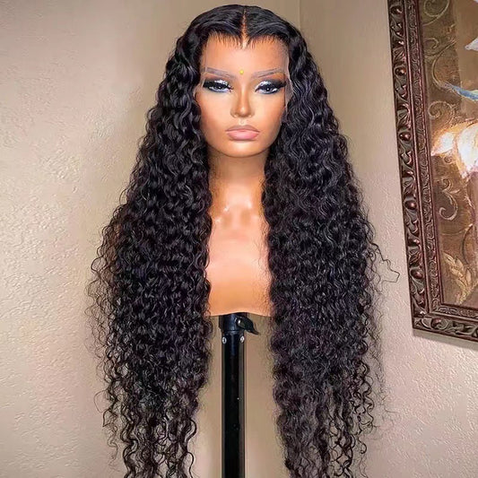Glueless Curly Front Lace Wig(16inches)